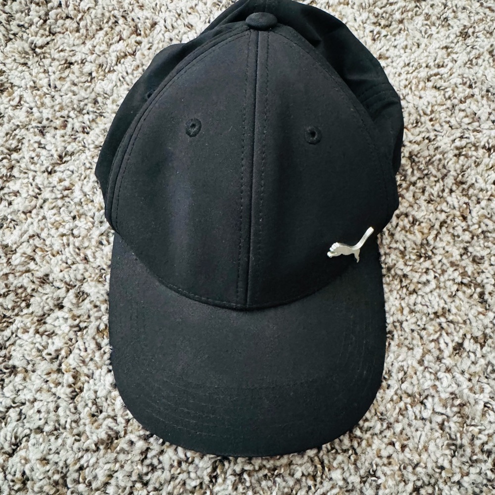Puma Black Interior Logo Cap